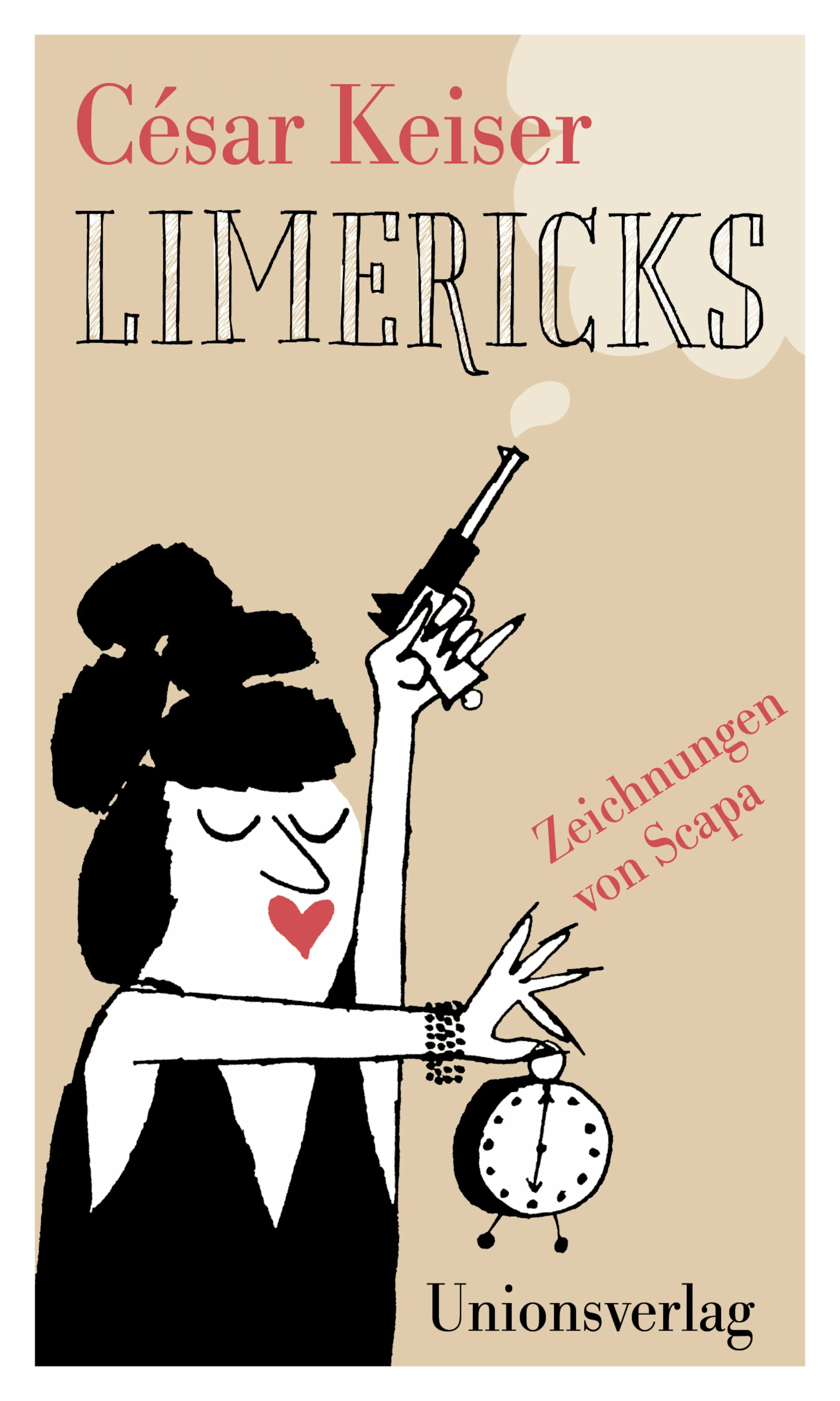 Buchcover von 'Limericks' - Gebundene Ausgabe von César Keiser