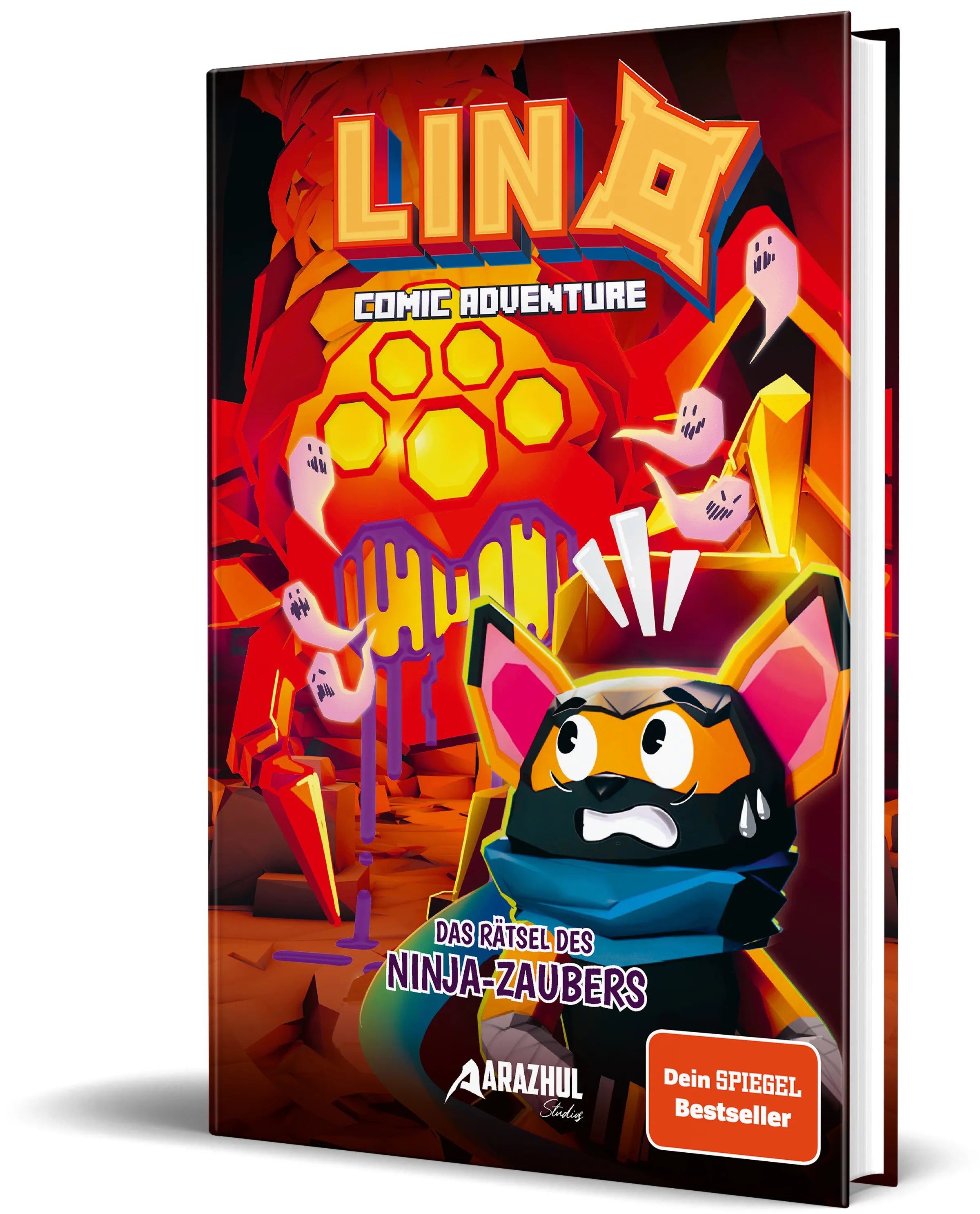 Cover: Lino – Das Rätsel des Ninja-Zaubers (Hardcover) von Arazhul