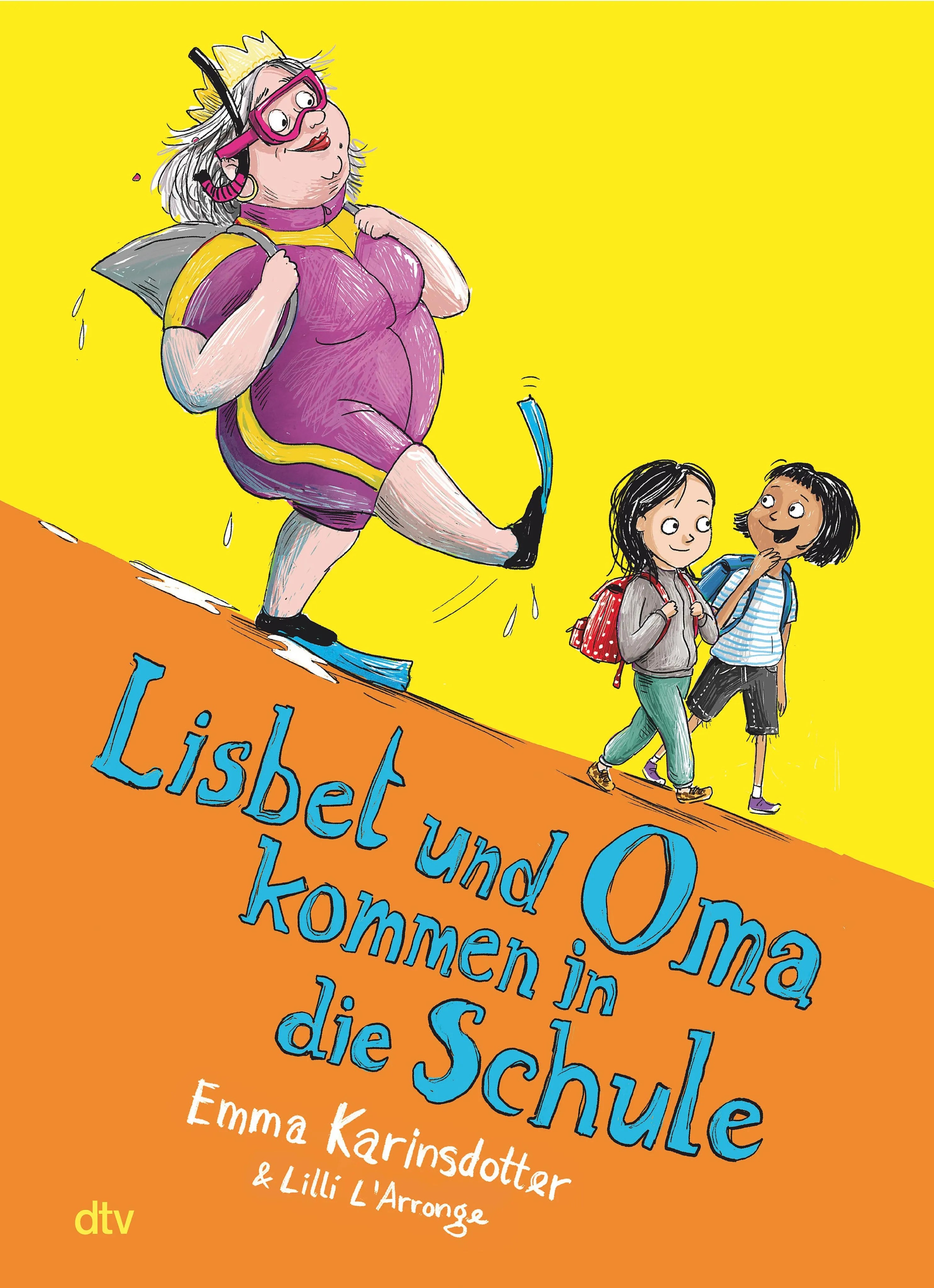 Cover: Lisbet und Oma kommen in die Schule (E-Book) von Emma Karinsdotter