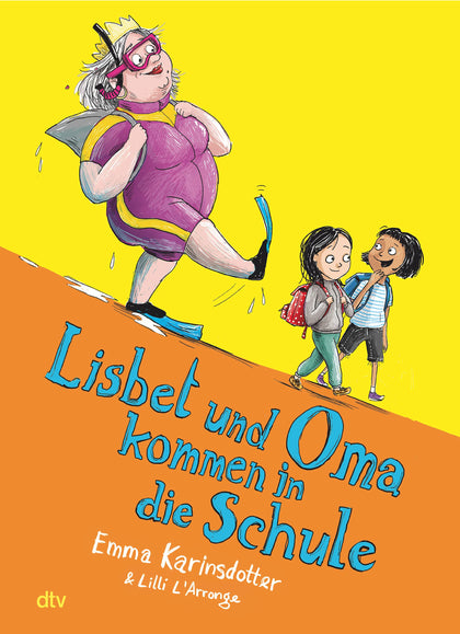 Buchcover von 'Lisbet und Oma kommen in die Schule' - Gebundene Ausgabe von Emma Karinsdotter