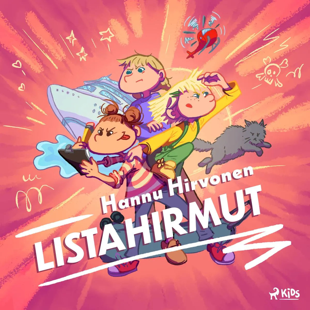 Cover: Listahirmut (Hörbuch Download) von Hannu Hirvonen