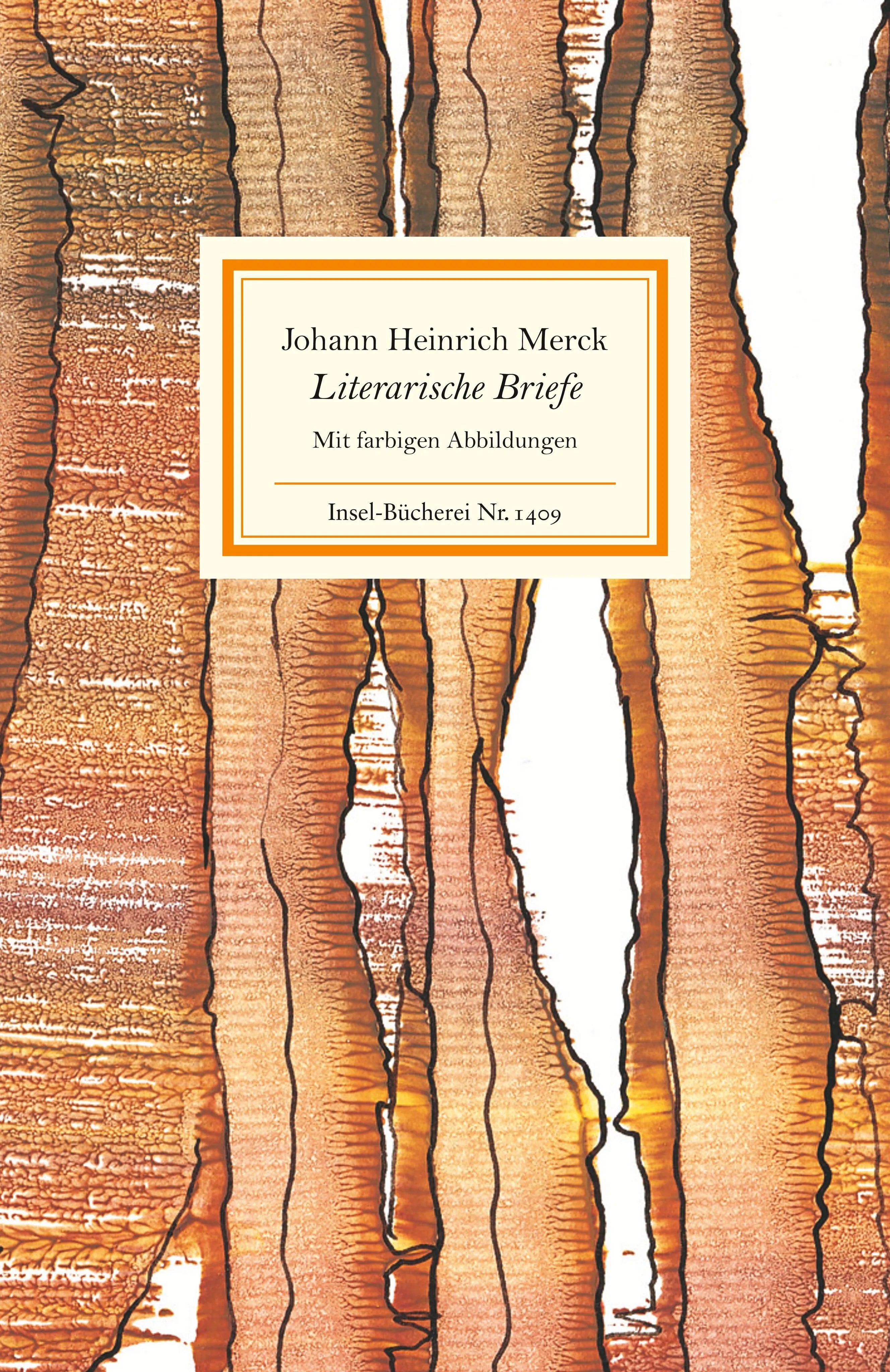 Buchcover von 'Literarische Briefe' - Gebundene Ausgabe von Johann Heinrich Merck
