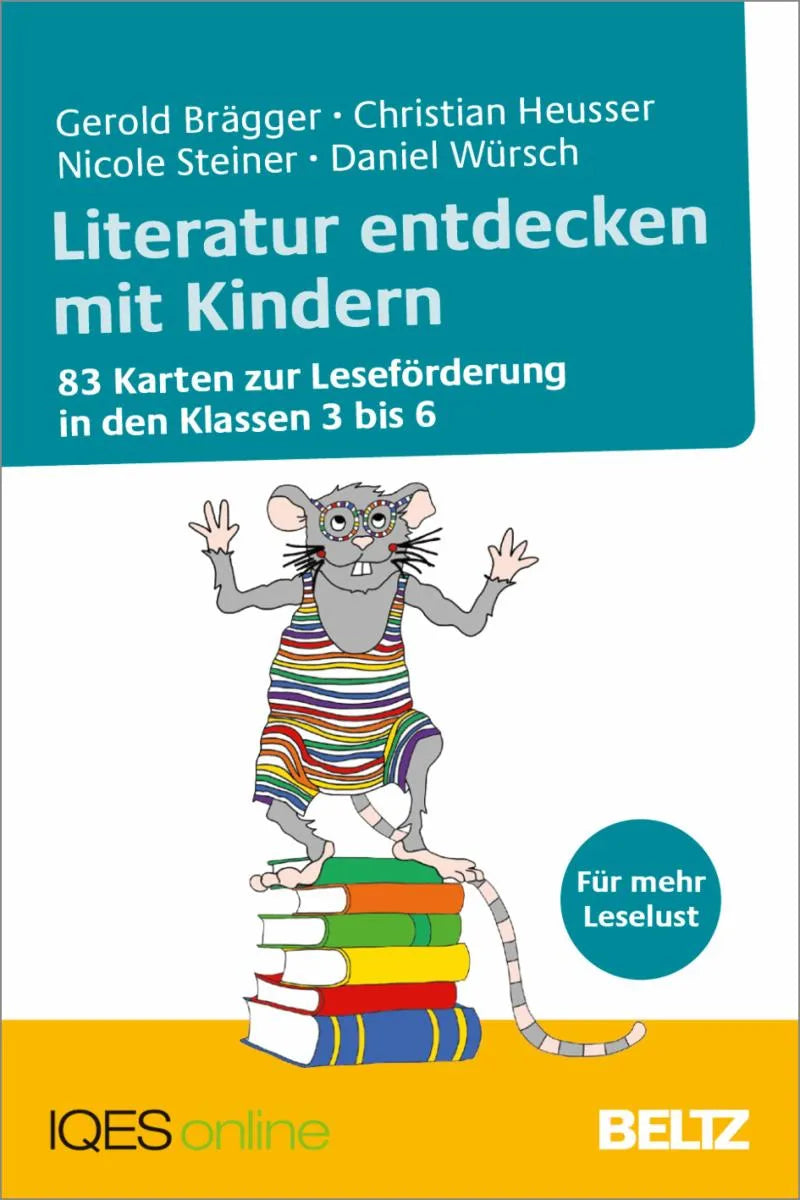 Cover: Literatur entdecken mit Kindern (E-Book) von Gerold Brägger
