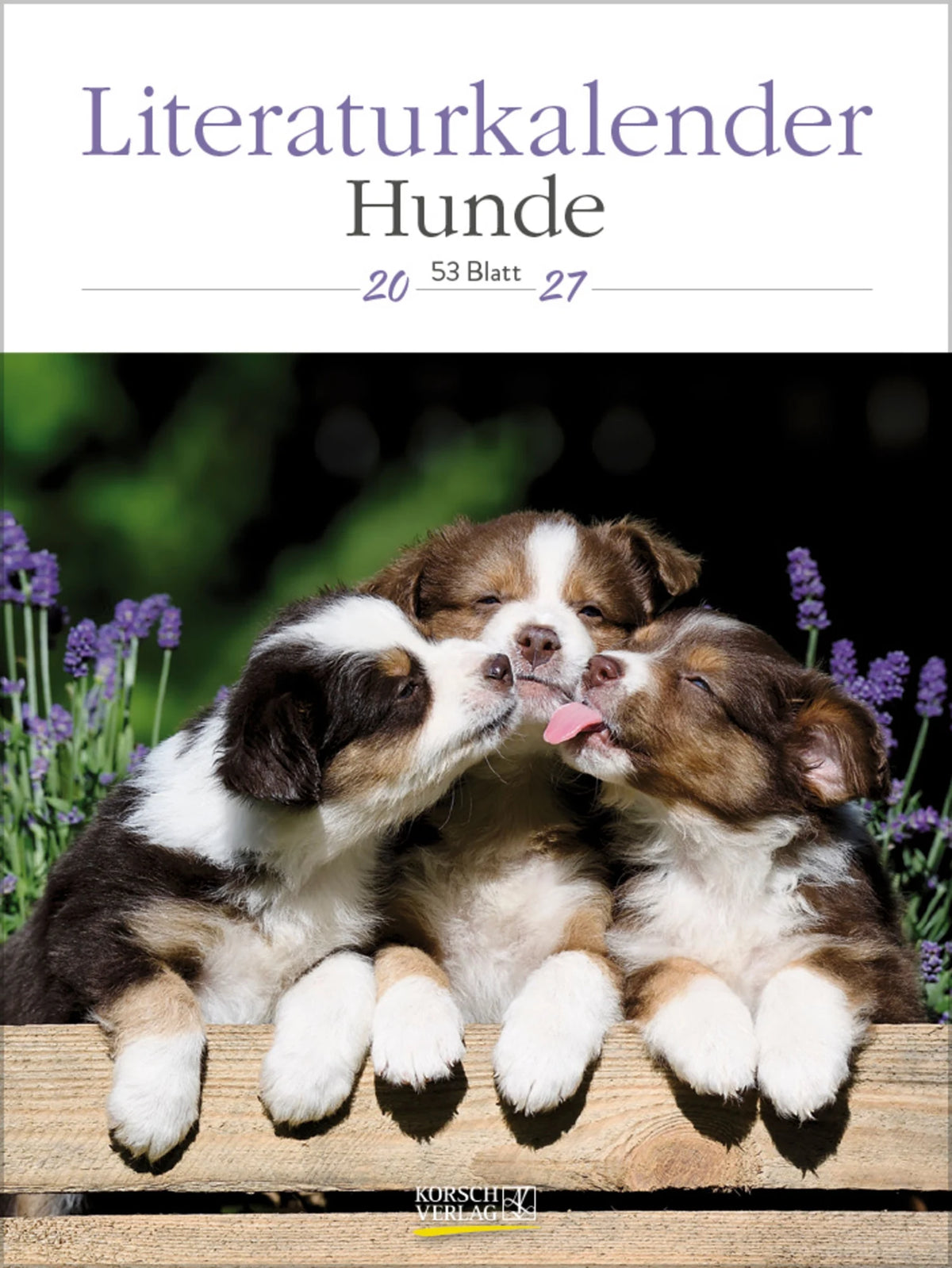 Taschenkalender: Literaturkalender Hunde 2027