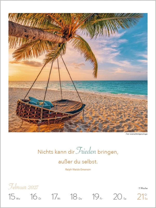 Literaturkalender Lebensweisheiten 2027 – Ansicht