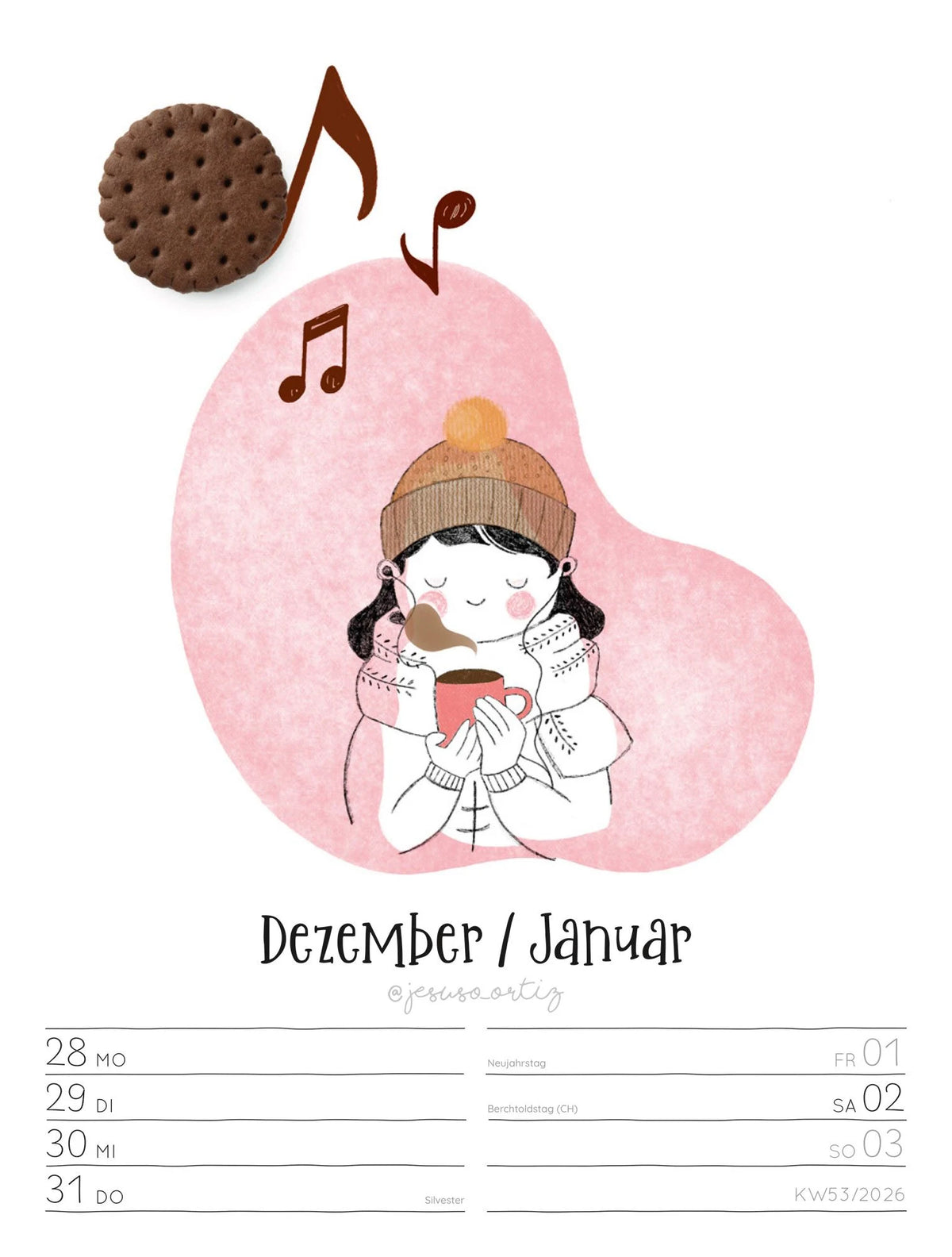 Little Dreams Wochenplaner Kalender 2027 – Ansicht