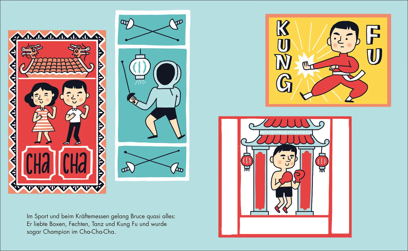 Produktansicht: Little People, Big Dreams – Bruce Lee (Gebundene Ausgabe)