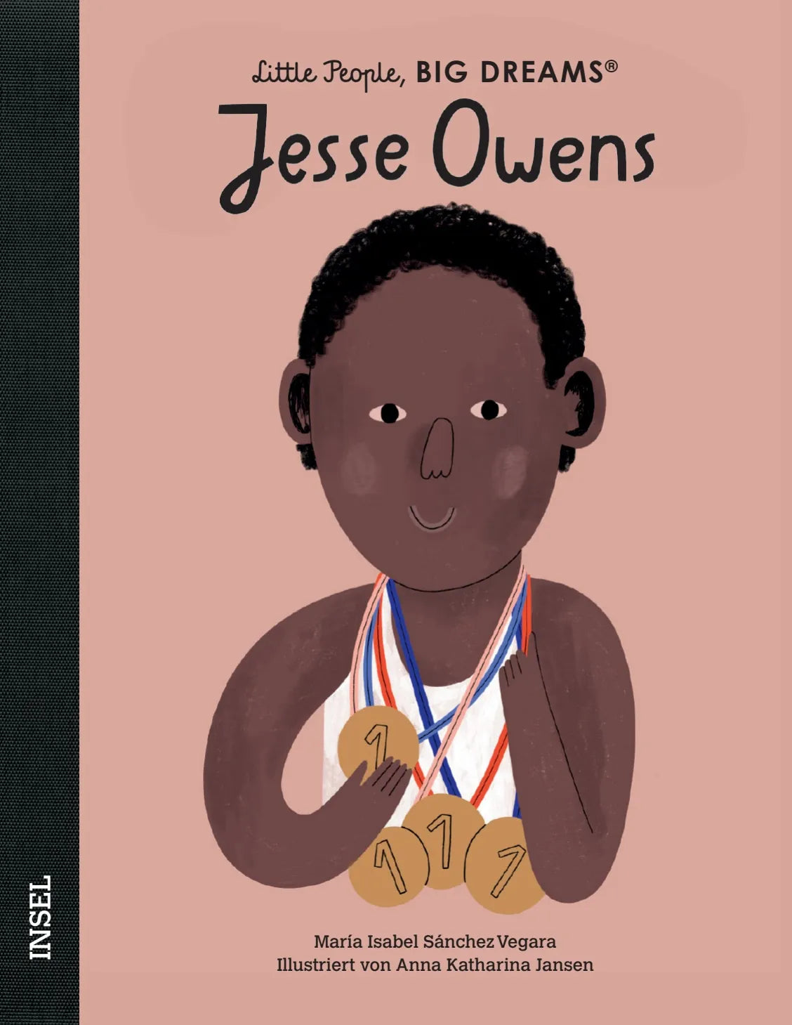 Buchcover von 'Little People, Big Dreams – Jesse Owens' - Gebundene Ausgabe von María Isabel Sánchez Vegara