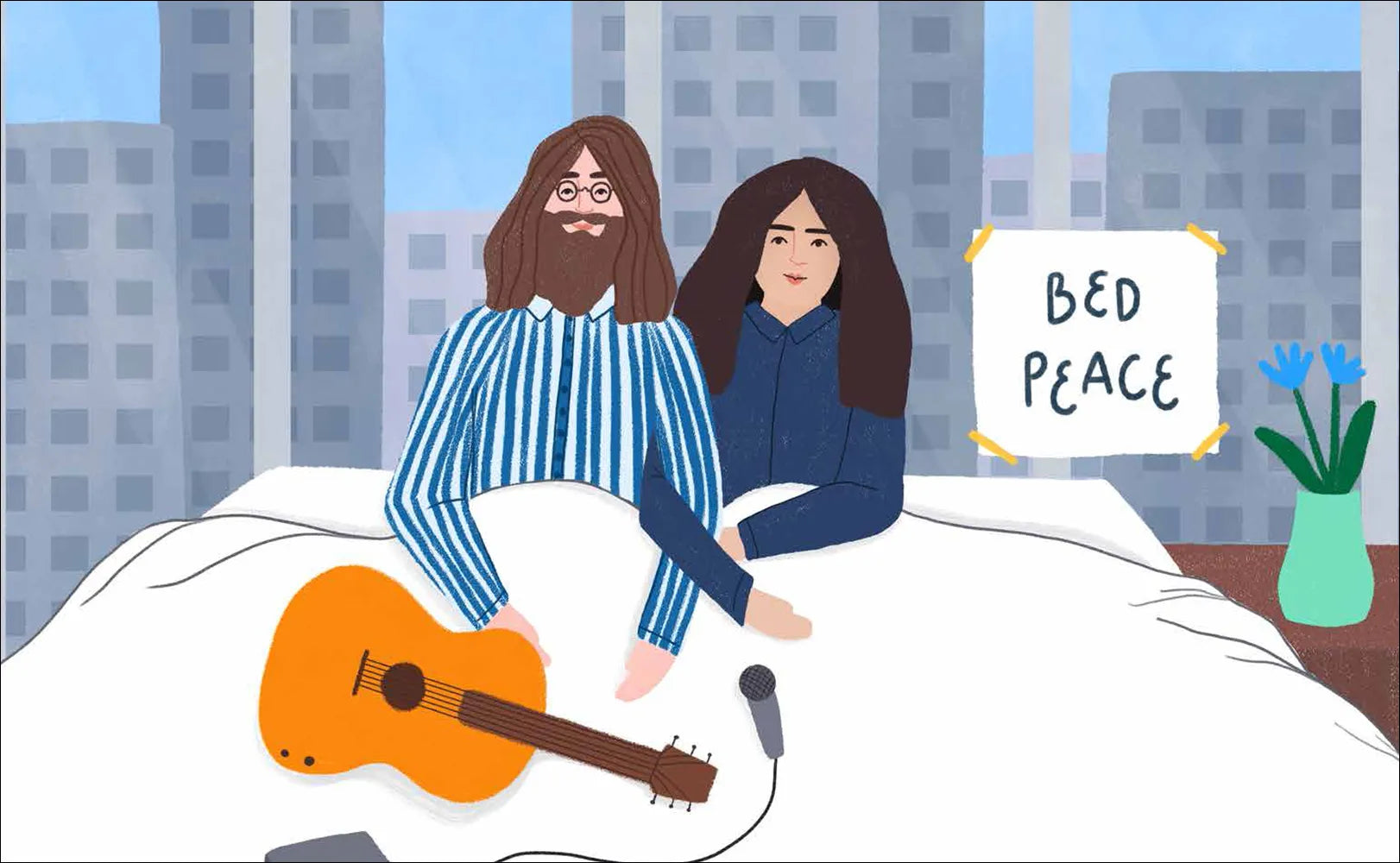 Produktansicht: Little People, Big Dreams – John Lennon (Gebundene Ausgabe)