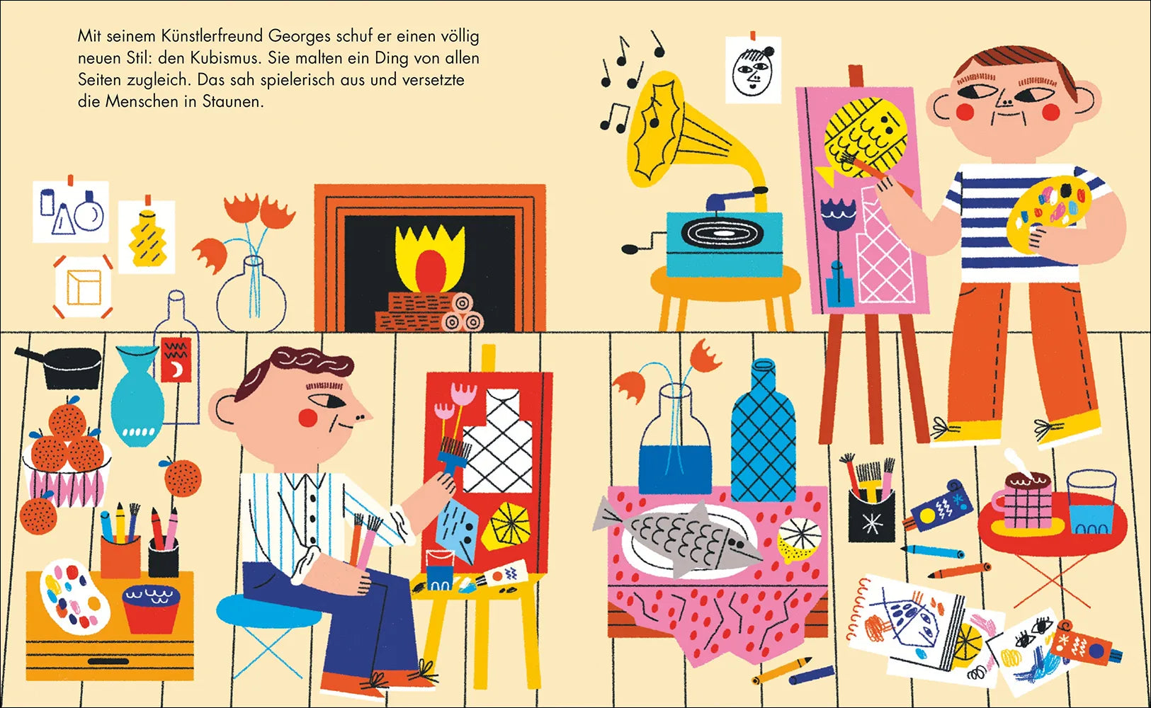 Produktansicht: Little People, Big Dreams – Pablo Picasso (Gebundene Ausgabe)