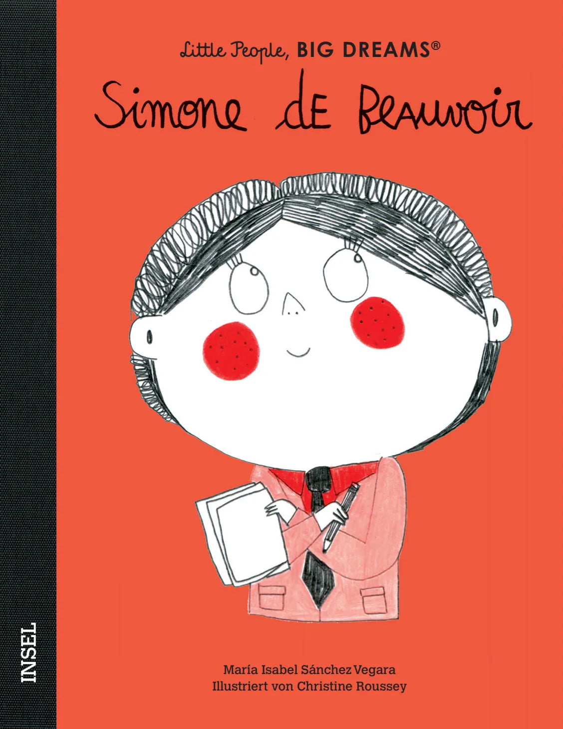 Buchcover von 'Little People, Big Dreams – Simone de Beauvoir' - Gebundene Ausgabe von María Isabel Sánchez Vegara