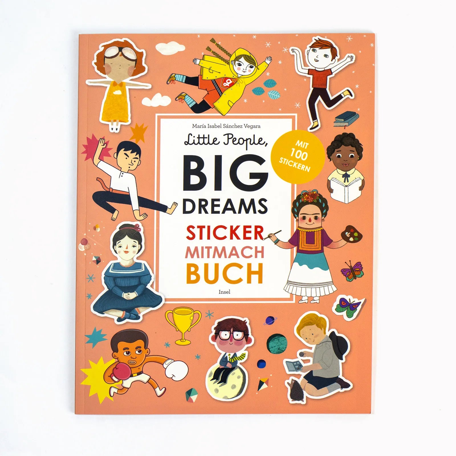 Detailansicht: Little People, BIG DREAMS – Sticker-Mitmach-Buch (Taschenbuch)