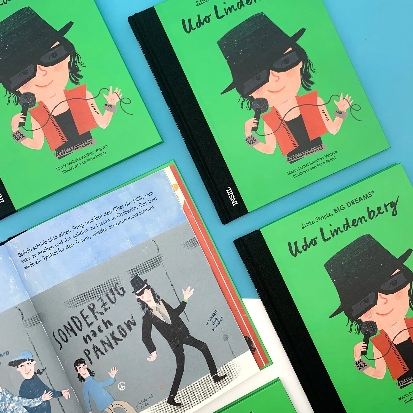 Produktansicht: Little People, Big Dreams – Udo Lindenberg (Gebundene Ausgabe)
