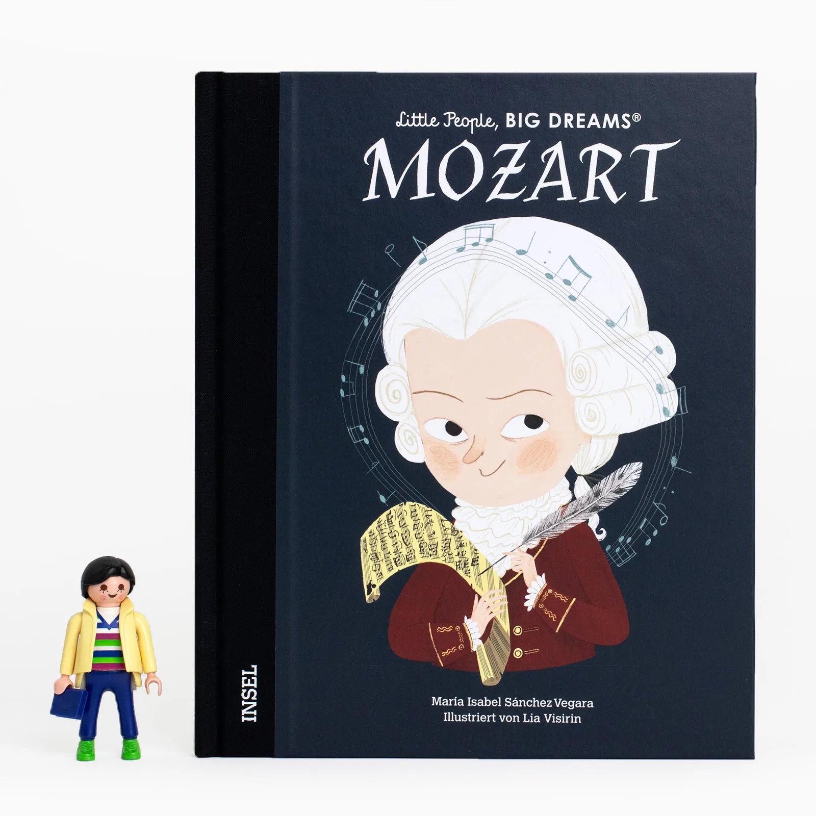 Produktansicht: Little People, Big Dreams – Wolfgang Amadeus Mozart (Gebundene Ausgabe)