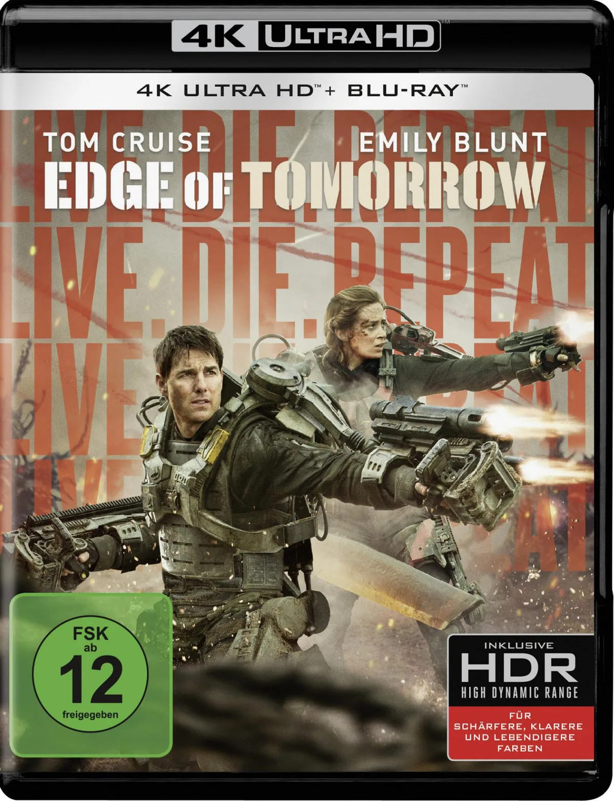 Live Die Repeat: Edge of Tomorrow - Blu-ray 4K Ultra HD