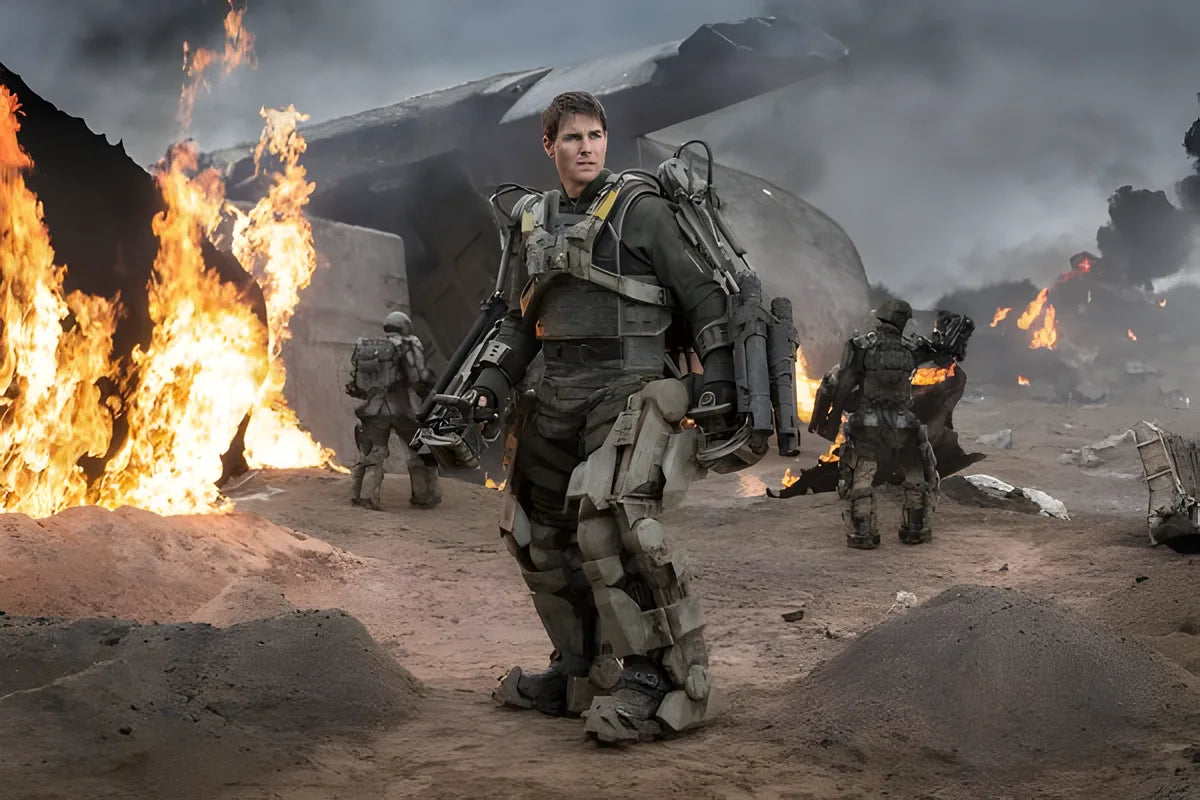 Filmszene 2 aus Live Die Repeat: Edge of Tomorrow (Steelbook, 4K-UHD+Blu-ray) (Reprint) – 4K UHD Blu-ray. Regie: Doug Liman
