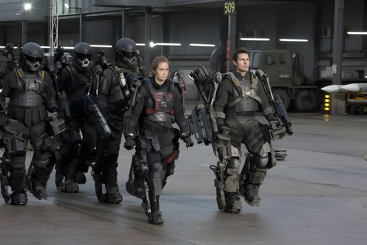 Filmszene 4 aus Live Die Repeat: Edge of Tomorrow (Steelbook, 4K-UHD+Blu-ray) (Reprint) – 4K UHD Blu-ray. Regie: Doug Liman