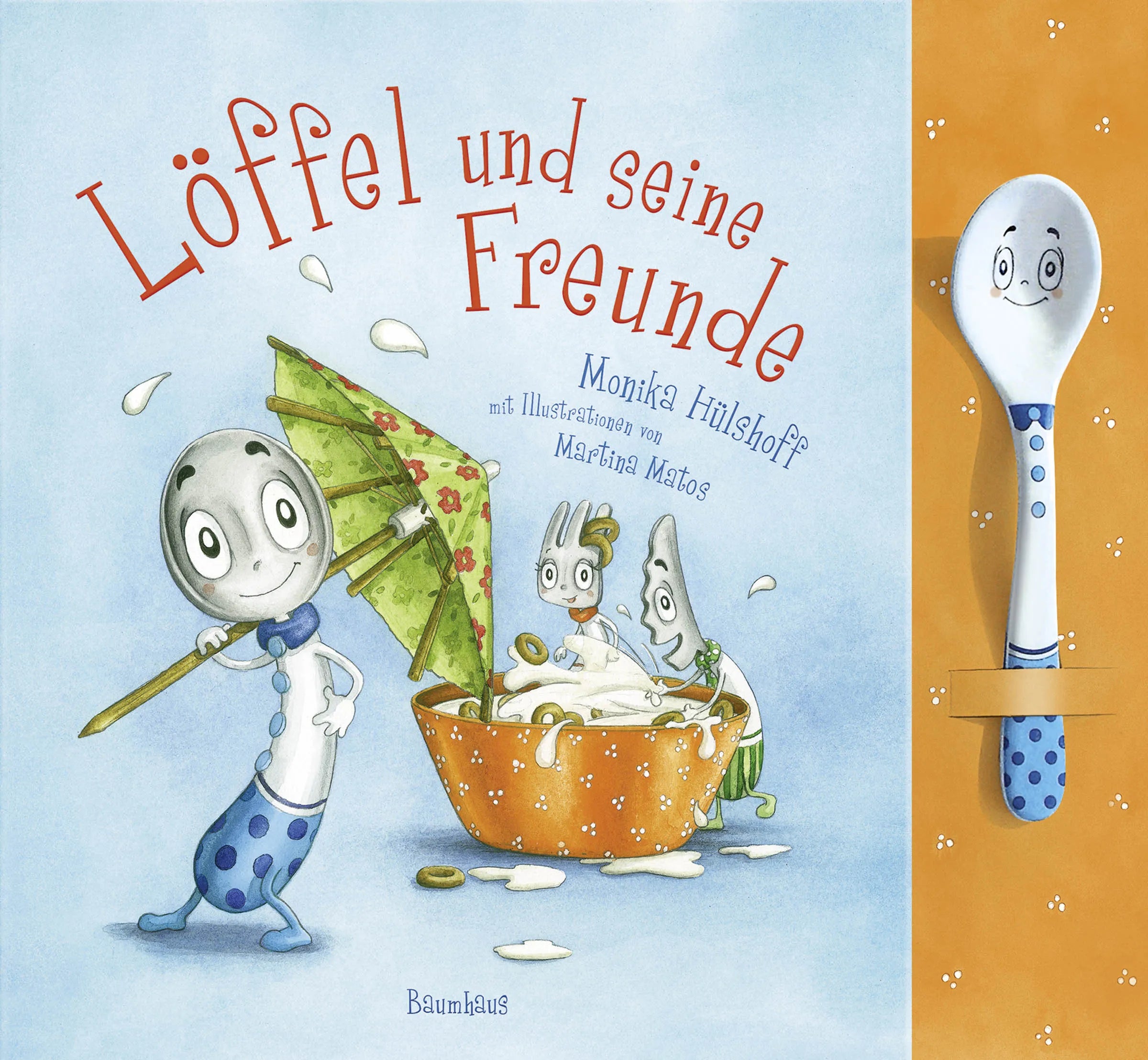 Buchcover von 'Löffel und seine Freunde' - Gebundene Ausgabe von Monika Hülshoff