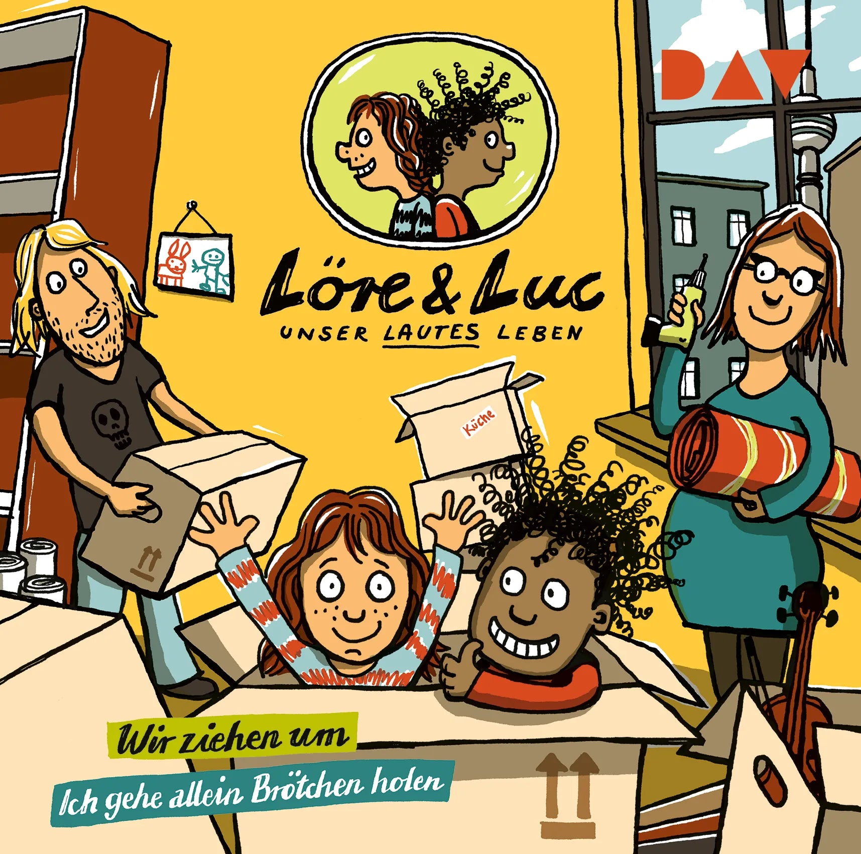 Buchcover von 'Löre & Luc – Unser lautes Leben' - Hörbuch (CD) von Jenny Alten