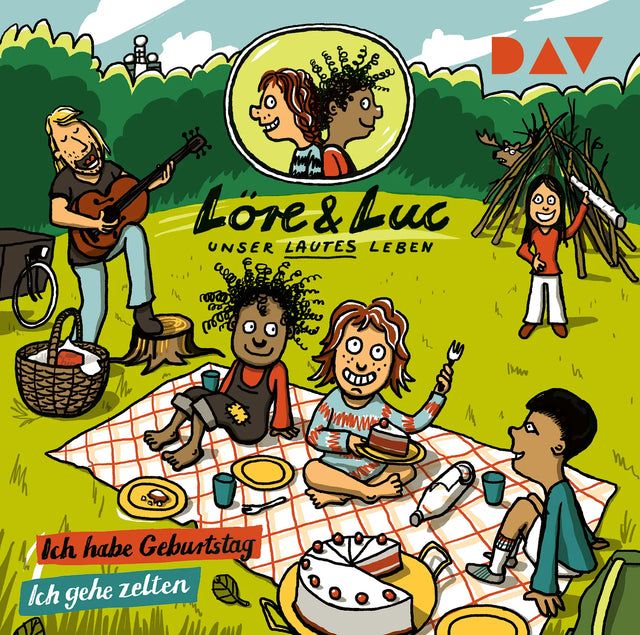 Buchcover von 'Löre &amp; Luc – Unser lautes Leben' - Hörbuch (CD) von Jenny Alten