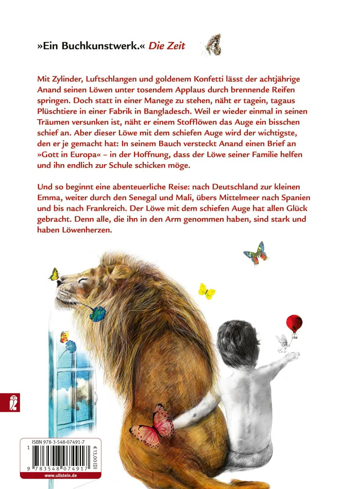 Rückseite: Löwenherzen (Taschenbuch)