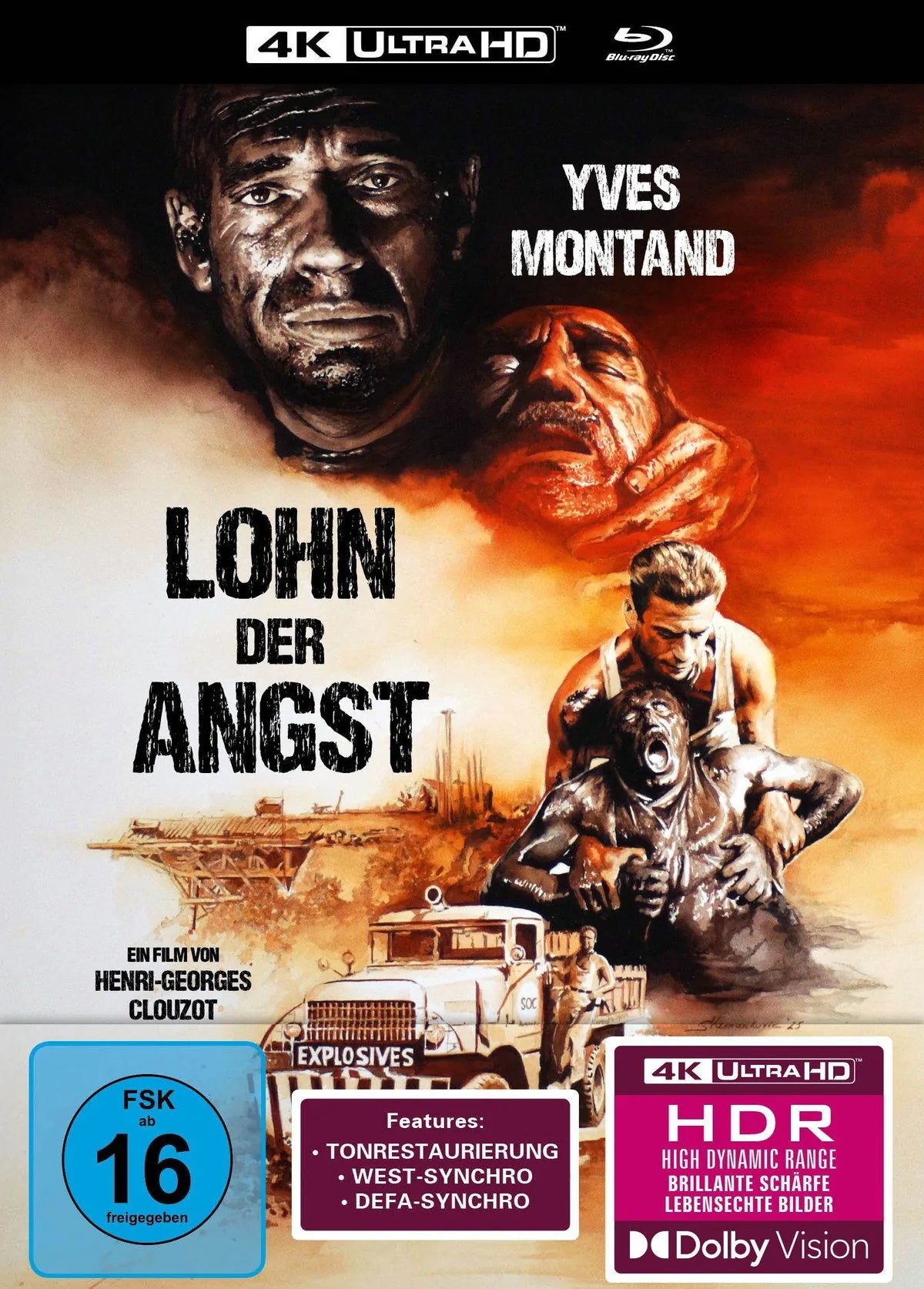 Lohn der Angst - Blu-ray 4K Ultra HD