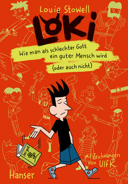 Cover: Loki - Wie man als schlechter Gott ein guter Mensch wird (E-Book) von Louie Stowell