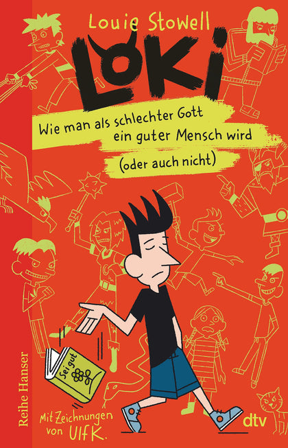Buchcover von 'Loki – Wie man als schlechter Gott ein guter Mensch wird' - Taschenbuch von Louie Stowell