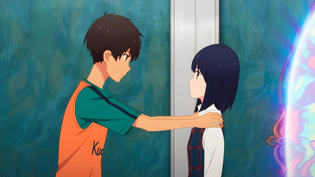 Filmszene 3 aus Lonely Castle in the Mirror - Collector's Edition – Blu-ray. Regie: Keiichi Hara