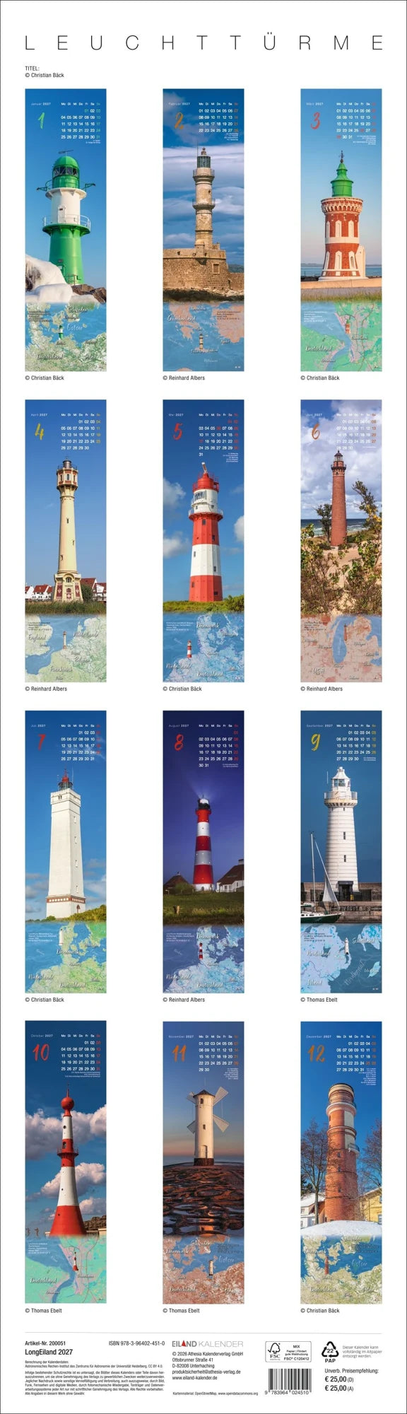 LongEiland Kalender 2027 – Ansicht
