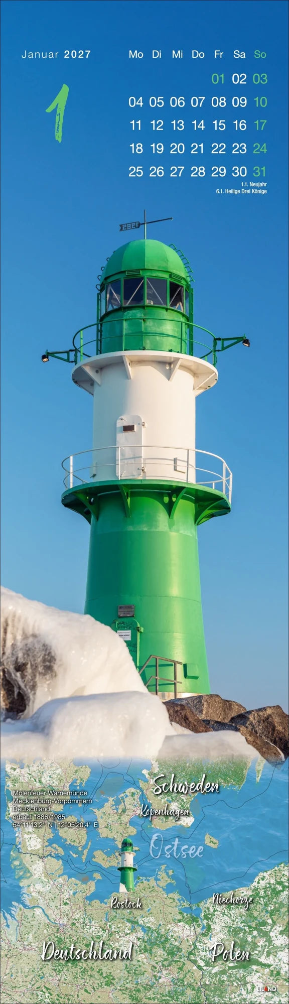 LongEiland Kalender 2027 – Ansicht