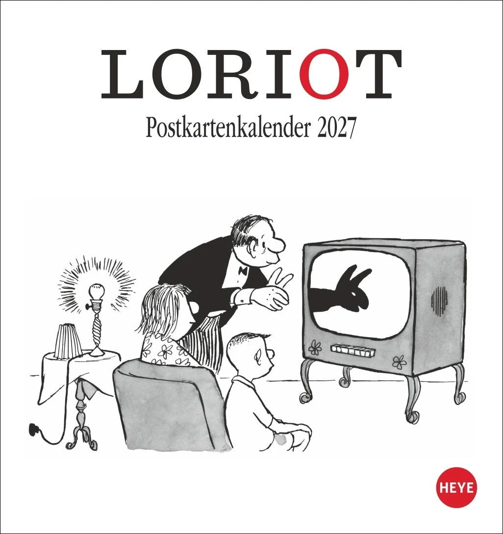 Postkartenkalender: Loriot Postkartenkalender 2027