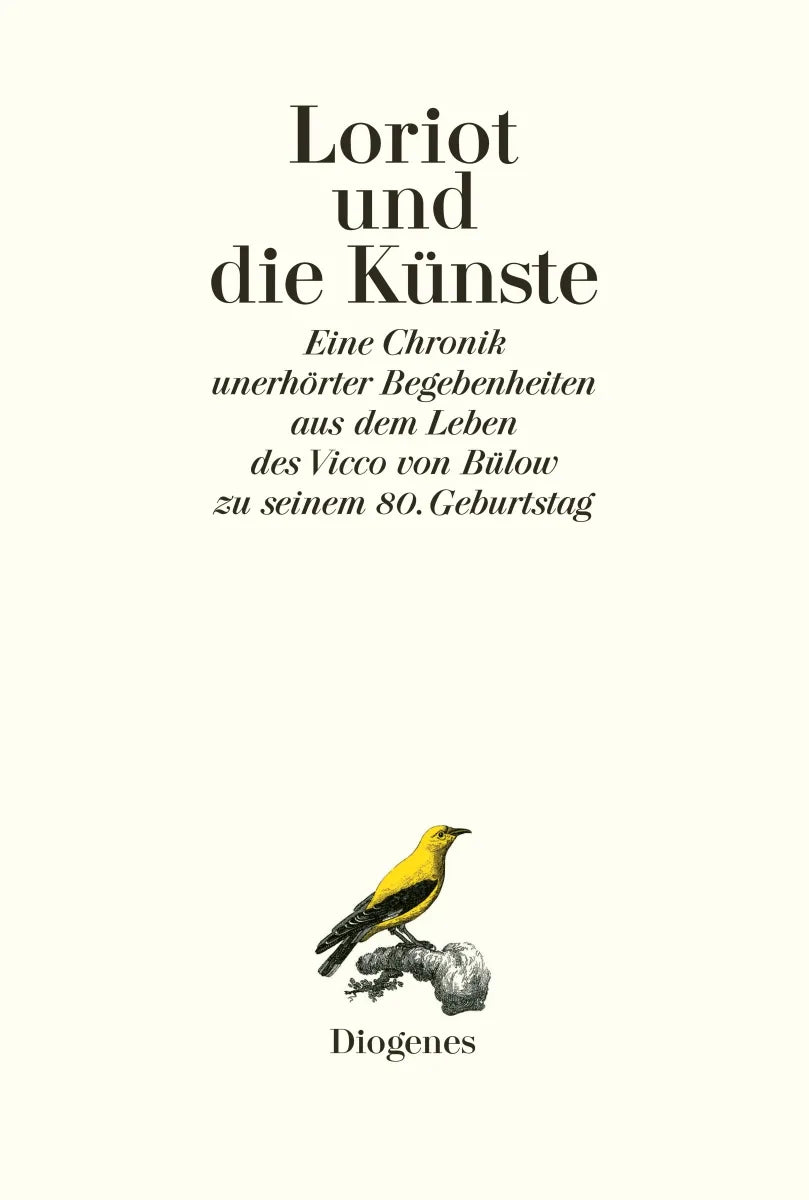 Buchcover von 'Loriot und die Künste' - Gebundene Ausgabe von Loriot