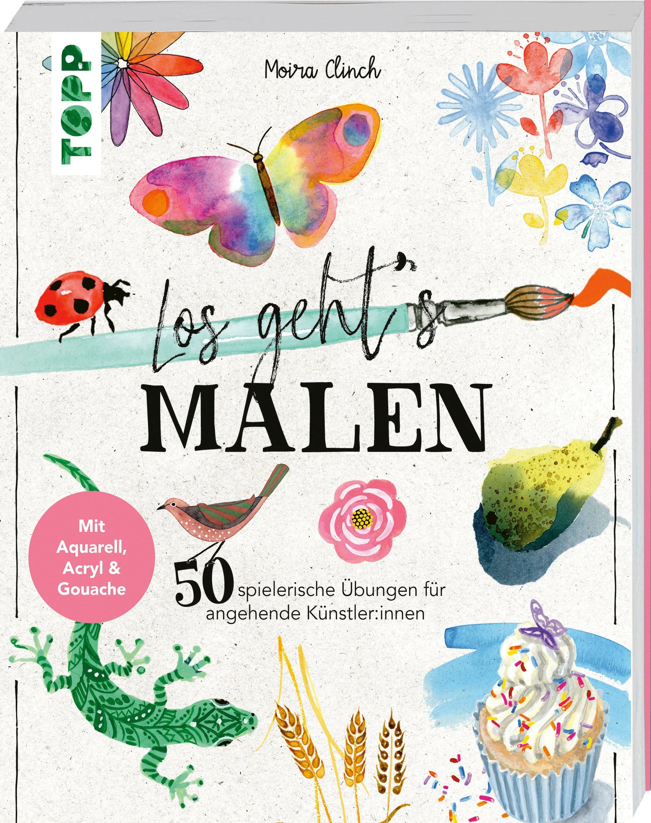 Cover: Los geht's: Malen (Taschenbuch) von Moira Clinch