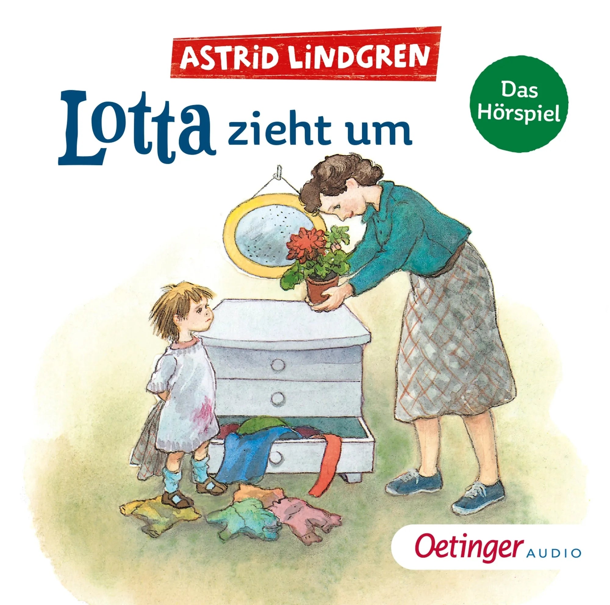 Buchcover von 'Lotta zieht um. Das Hörspiel' - Hörbuch (CD) von Astrid Lindgren