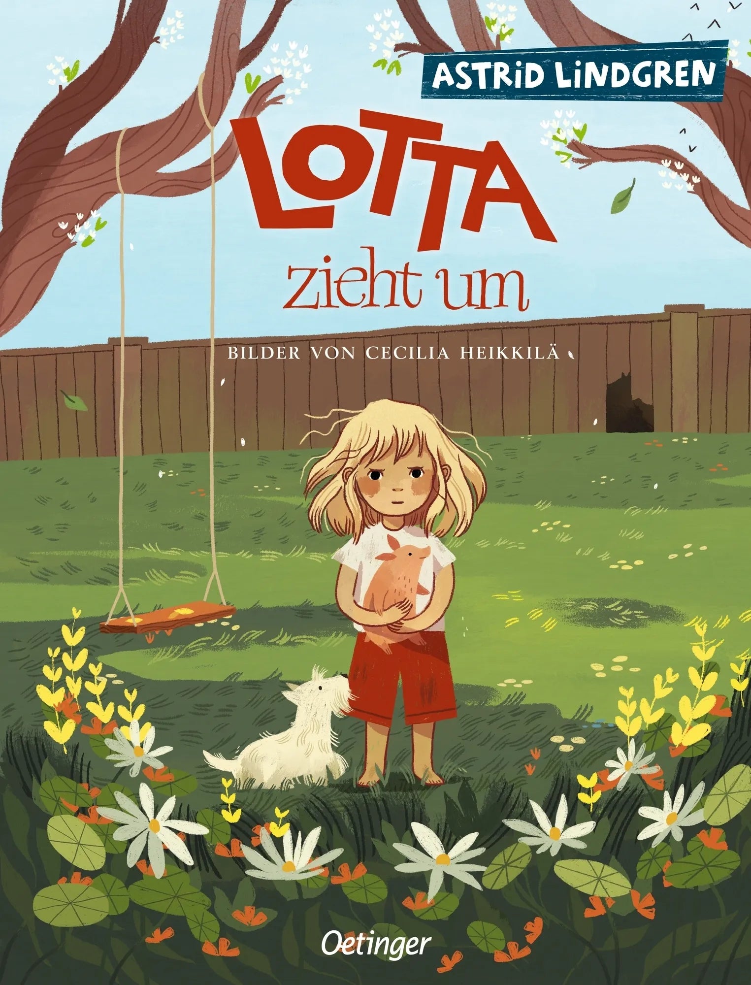 Buchcover von 'Lotta zieht um' - Gebundene Ausgabe von Astrid Lindgren