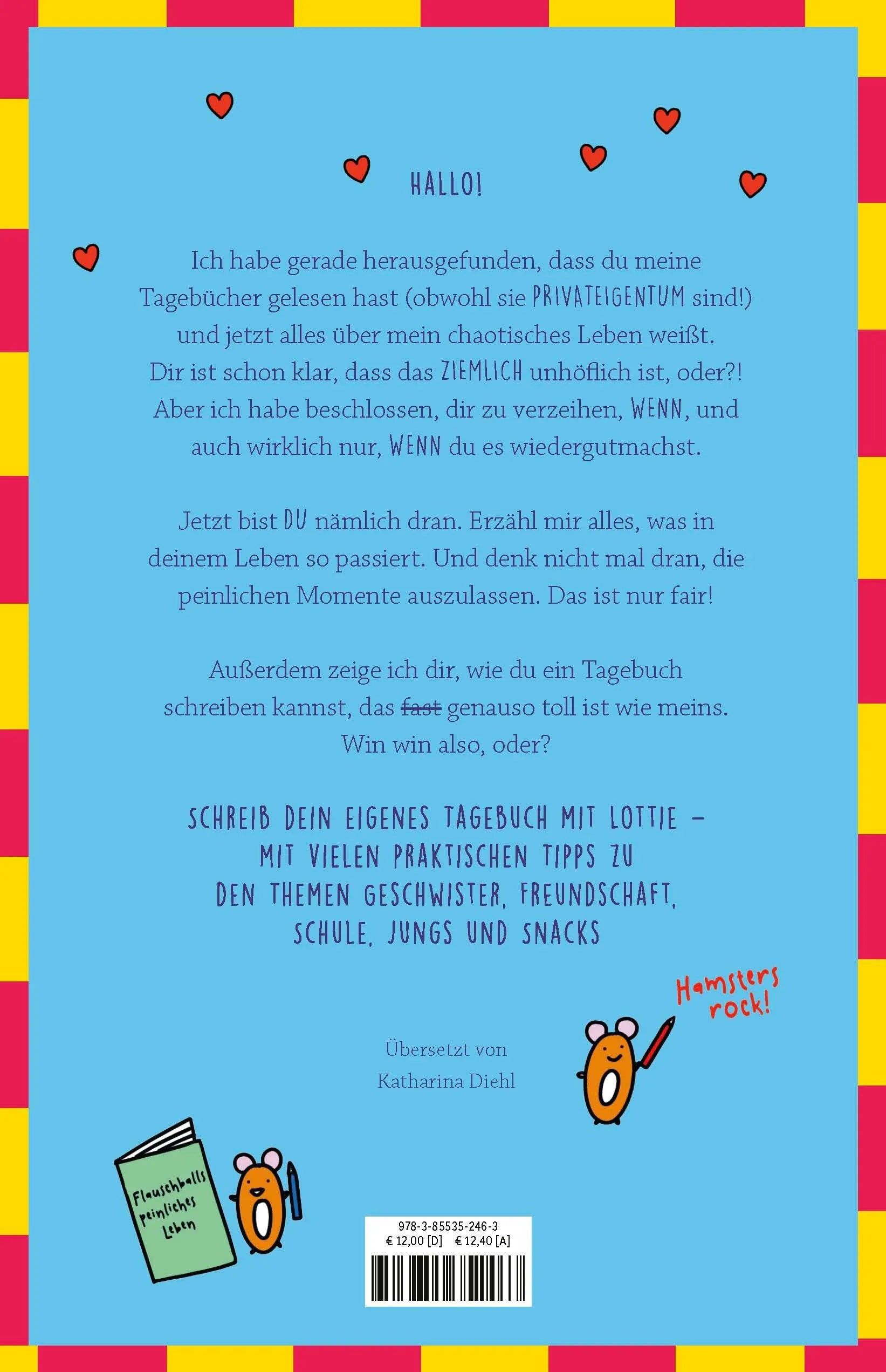 Rückseite: Lottie Brooks: Ziemlich schlaue Ratschläge fürs Leben (Hardcover)