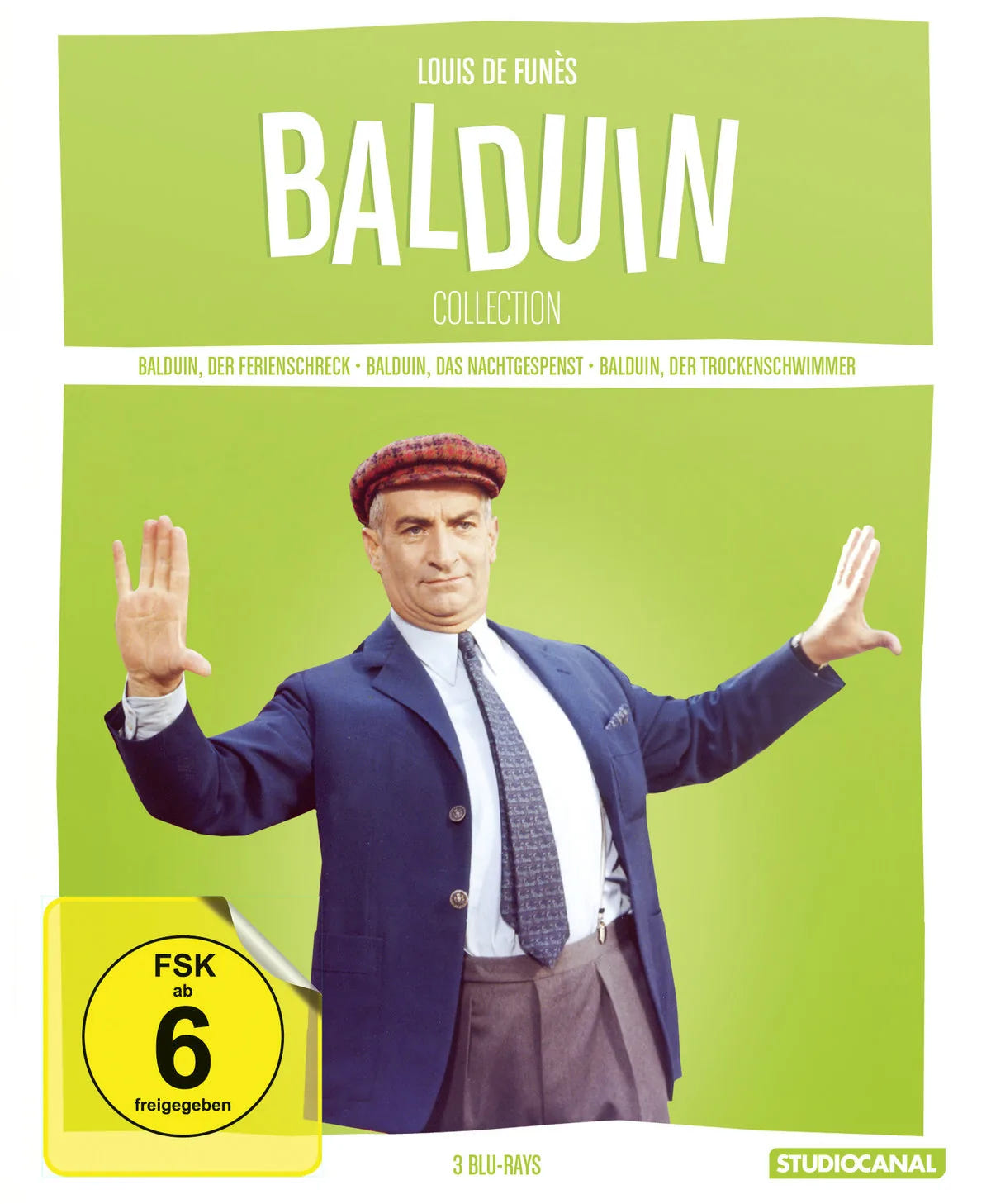 Louis de Funes - Baldiun Collection  [3 BRs] - Blu-ray Disc