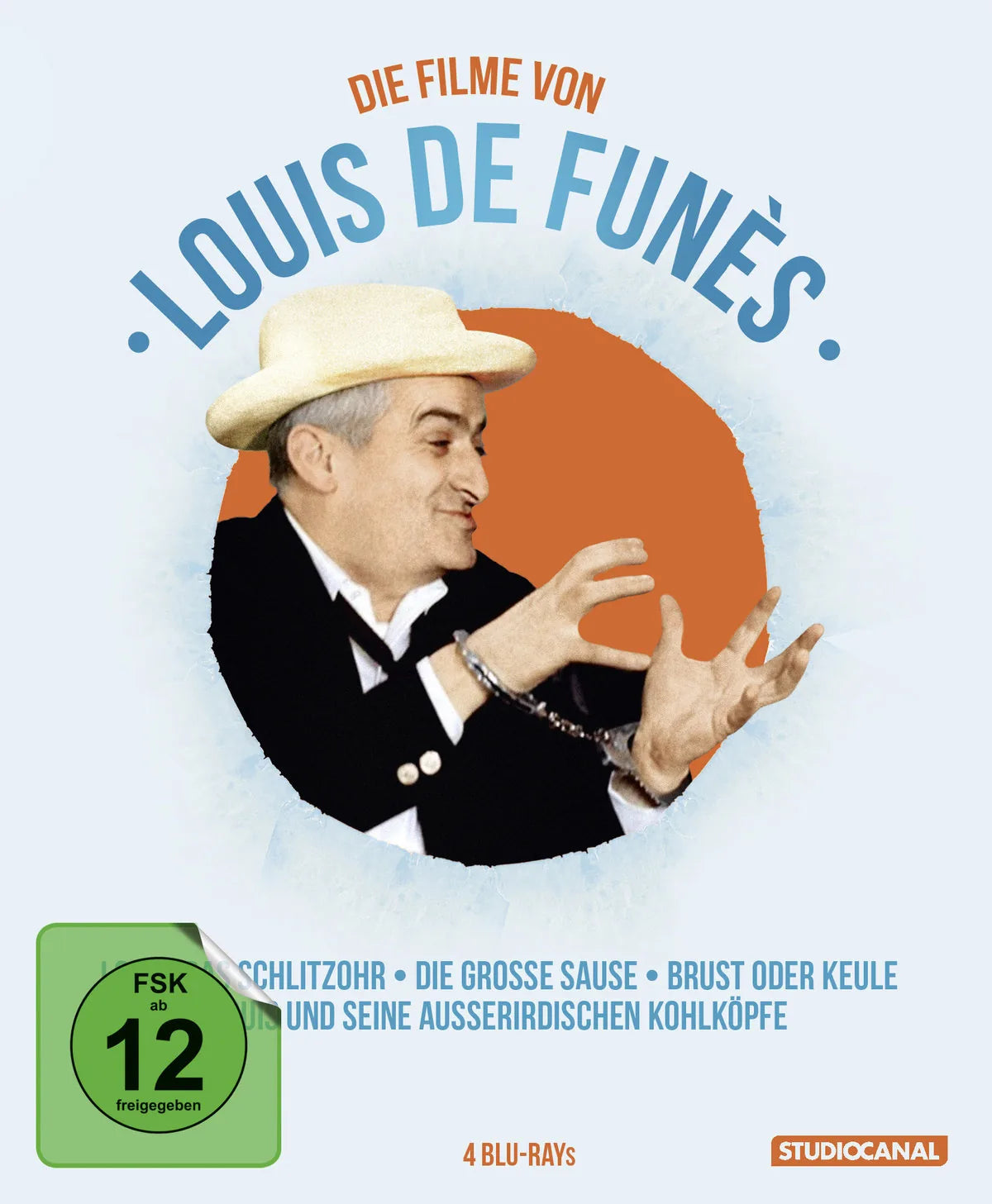 Louis de Funes Edition  [4 BRs] - Blu-ray Disc