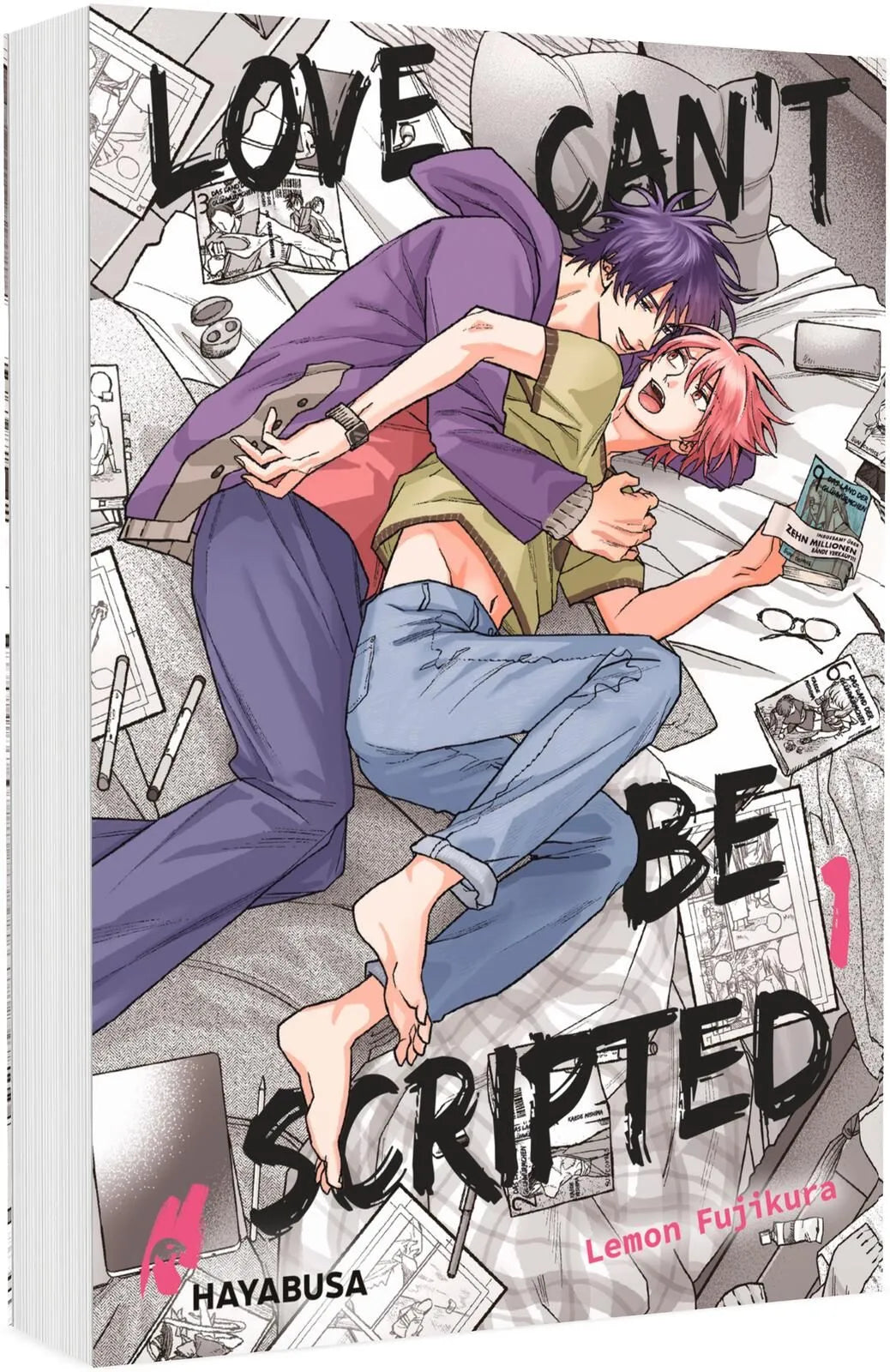 Cover: Love Can't Be Scripted 1 (Taschenbuch) von Lemon Fujikura