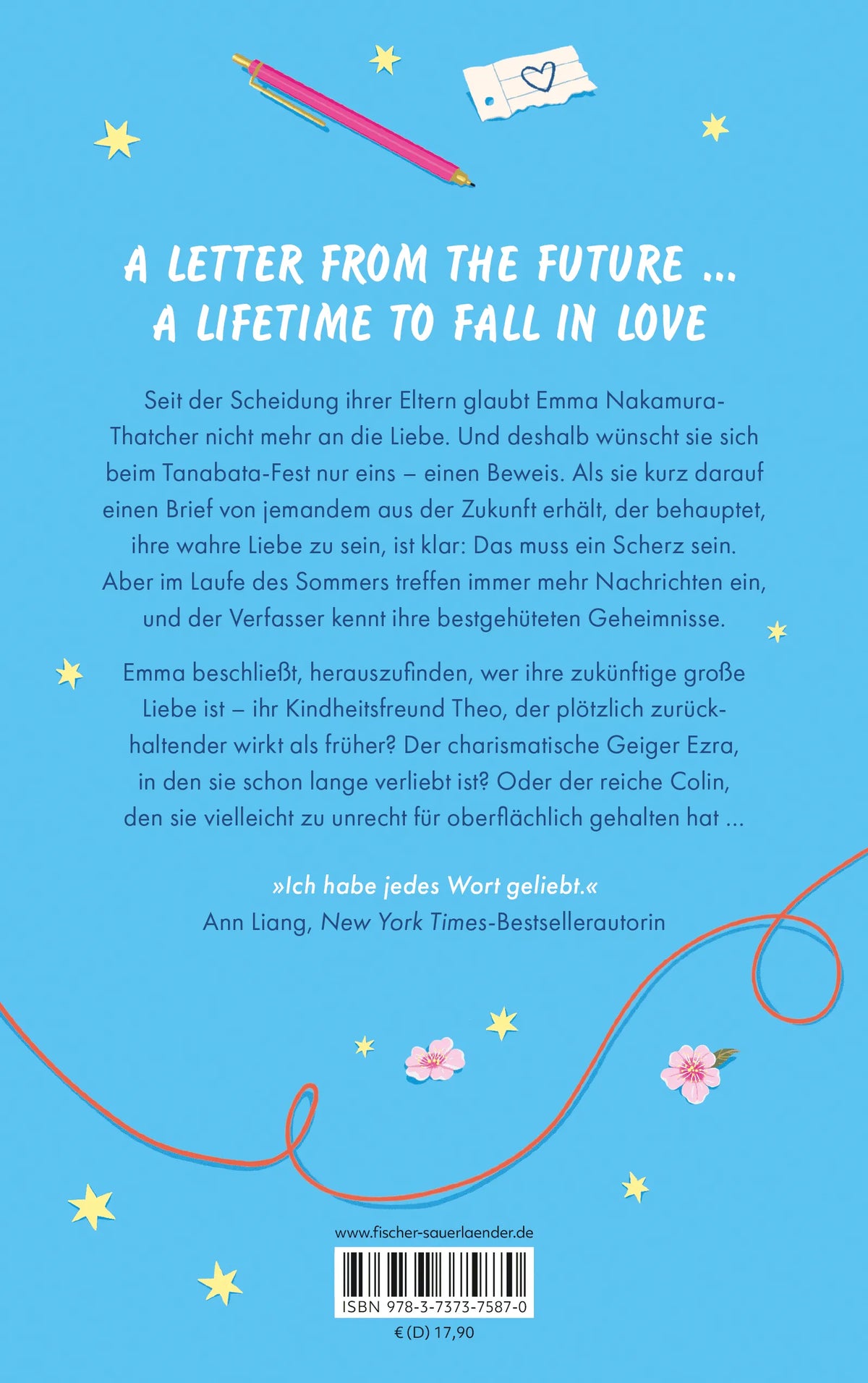 Rückseite: Love Me Tomorrow (Paperback)