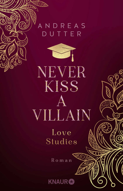 Buchcover von 'Love Studies: Never Kiss a Villain' - Paperback von Andreas Dutter