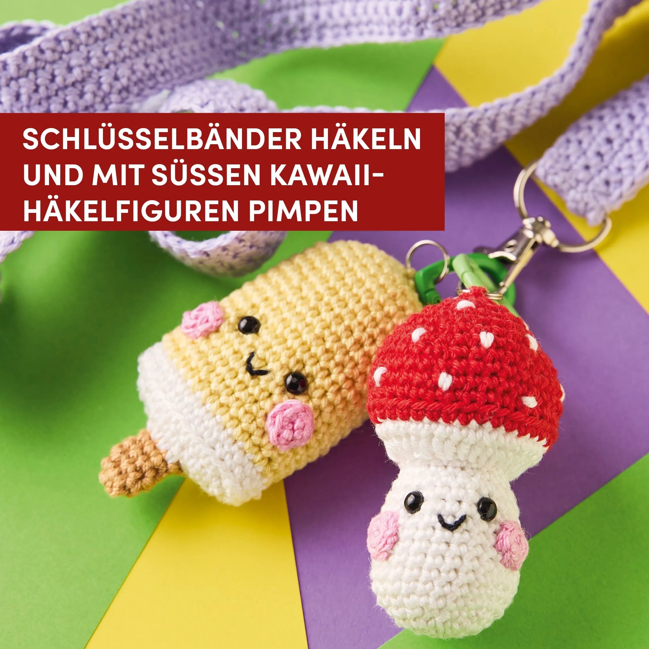 Detailansicht: Lovely Lanyards häkeln (Taschenbuch)