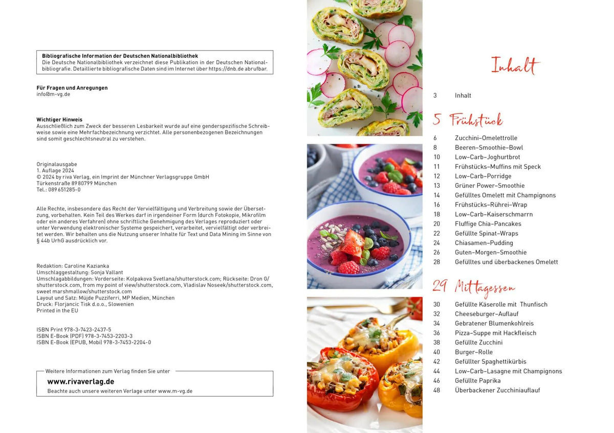 Detailansicht: Low Carb – Low Budget (Taschenbuch)