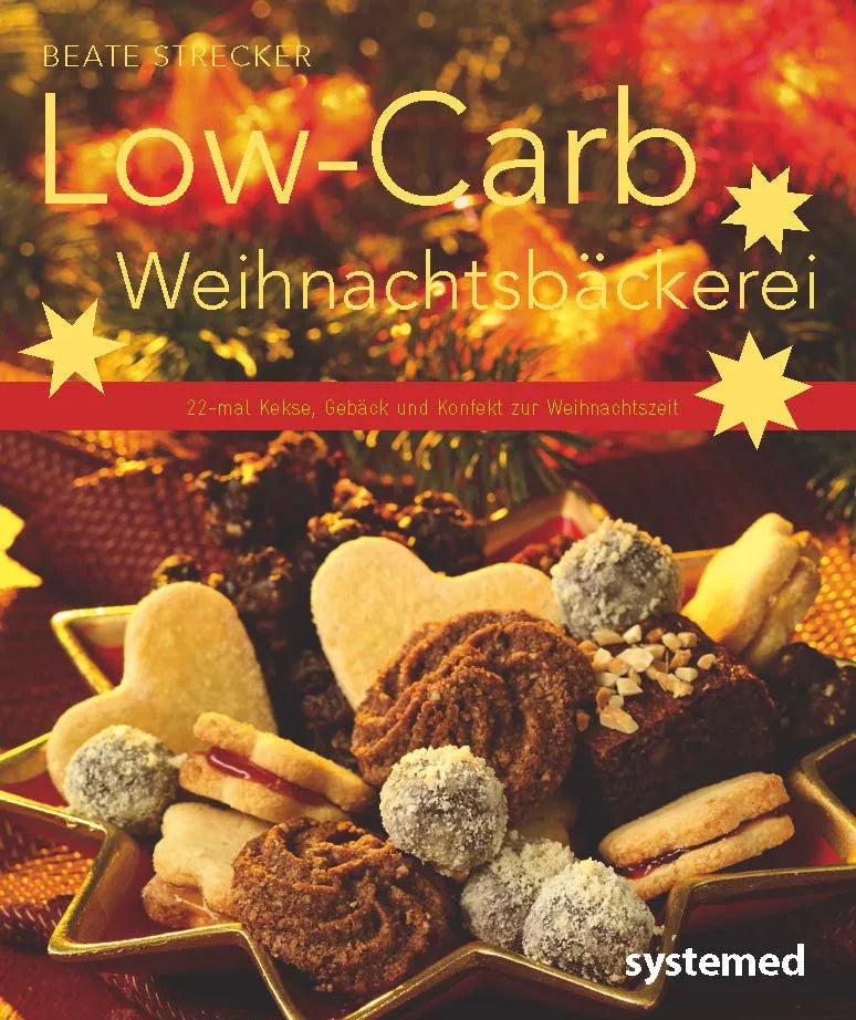 Buchcover von 'Low-Carb Weihnachtsbäckerei' - Taschenbuch von Beate Strecker