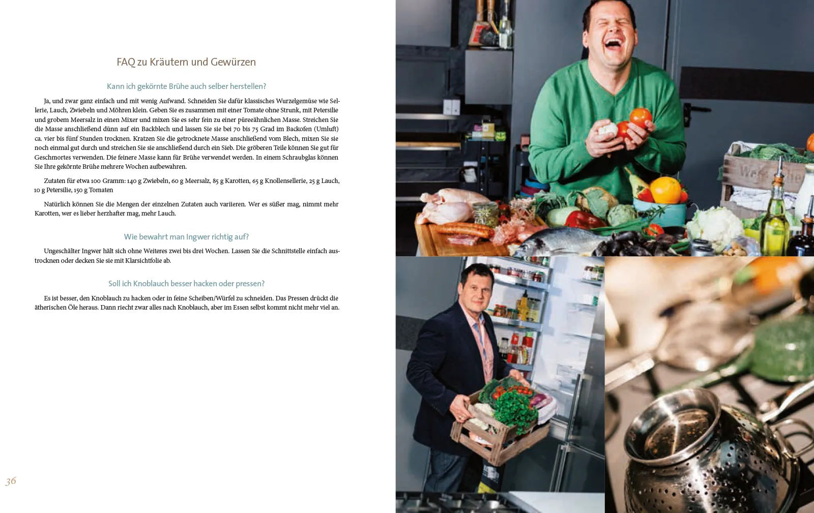 Innenansicht von 'Low-Carb your life' - Taschenbuch