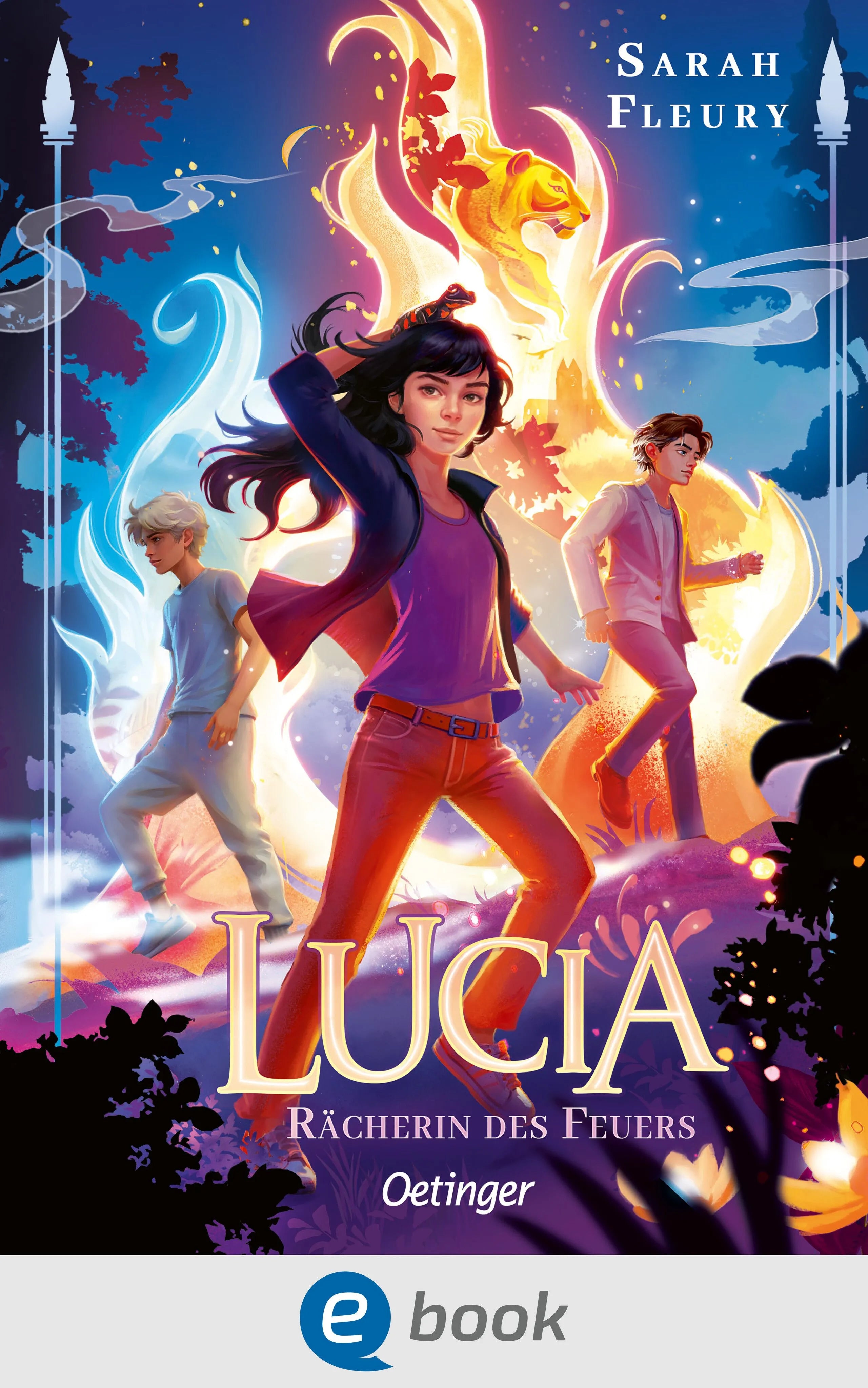 Cover: Lucia 2. Rächerin des Feuers (E-Book) von Sarah Fleury
