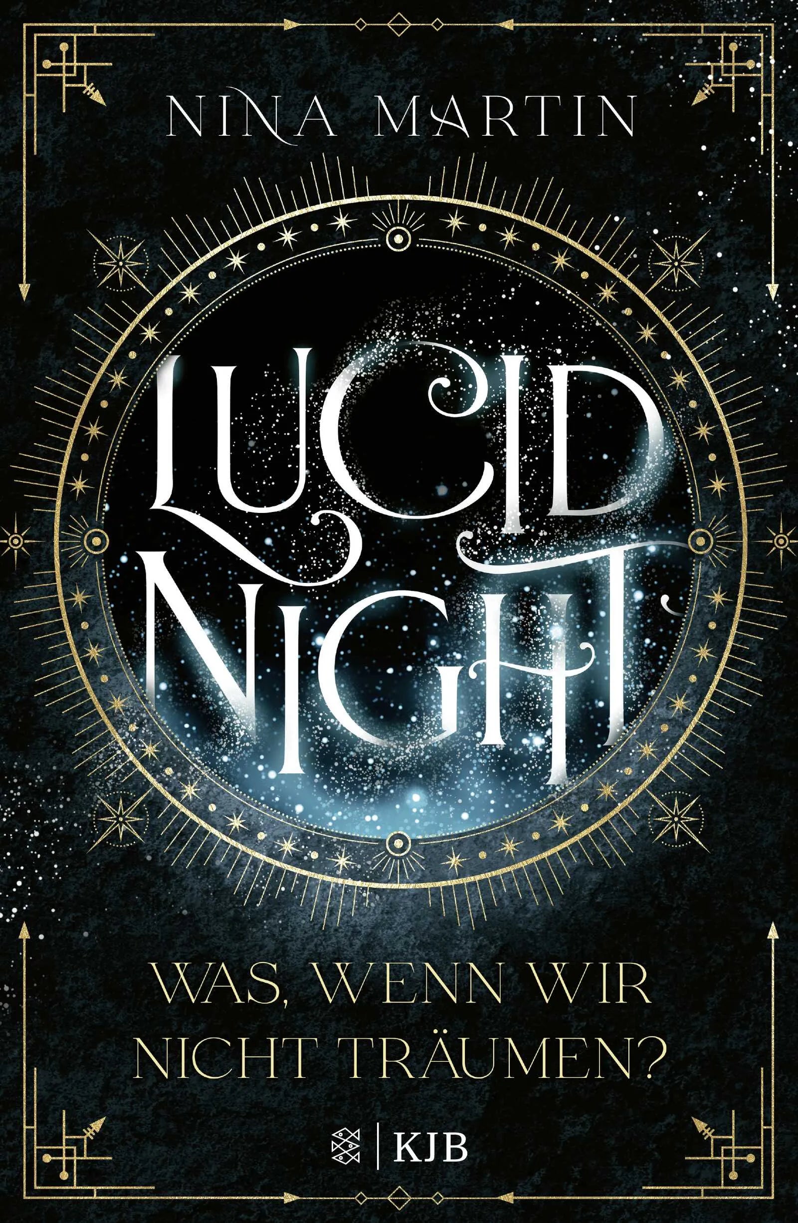 Buchcover von 'Lucid Night – Was, wenn wir nicht träumen?' - Gebundene Ausgabe von Nina Martin