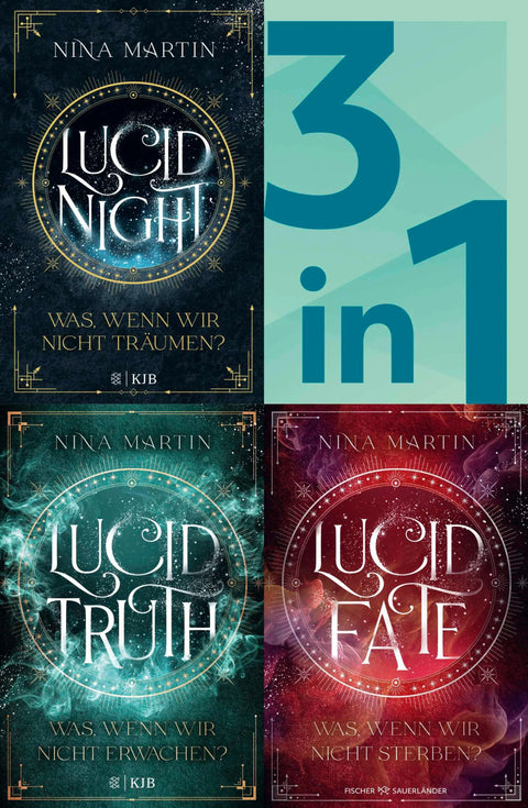 Lucid-Reihe Band 1-3 in einem Bundle: Lucid Night / Lucid Truth / Lucid Fate