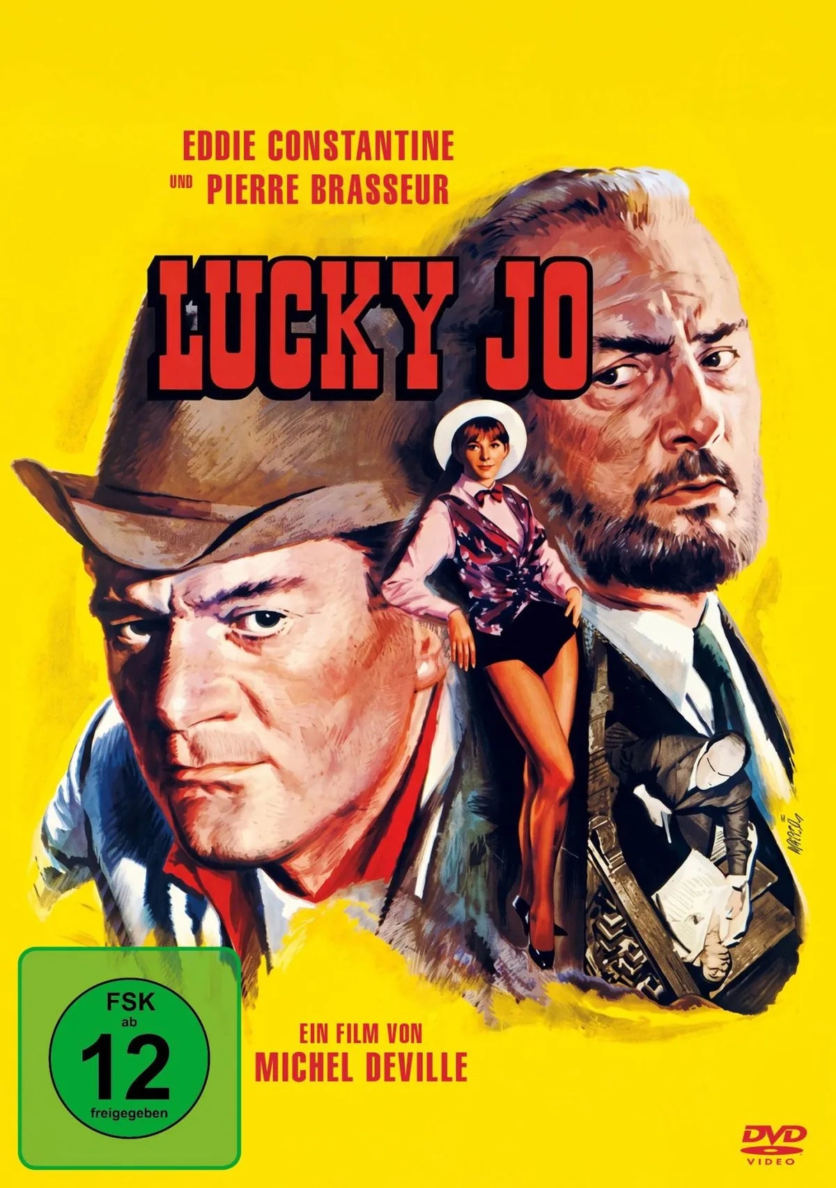 DVD-Cover: Lucky Jo (Eddie Constantine / Jacques Roitfeld P. Regie: Michel Deville